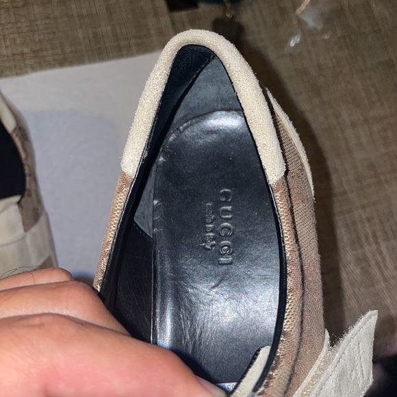 gucci shoes perfect condition 3 wears extremely comfortable and comfort European - Picture 10 of 11